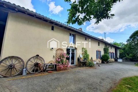 Jolie ferme rénovée au calme vue Pyrénées avec granges