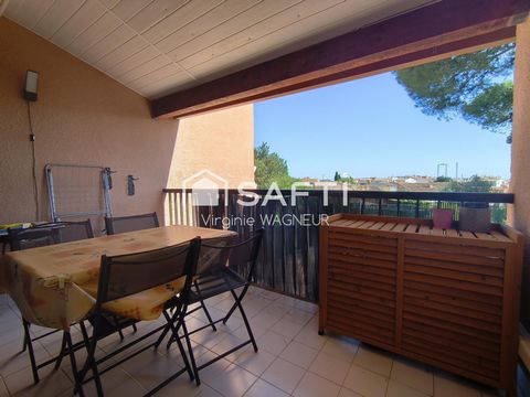 St Martin, T2 en parfait état, terrasse et emplacement véhicule.