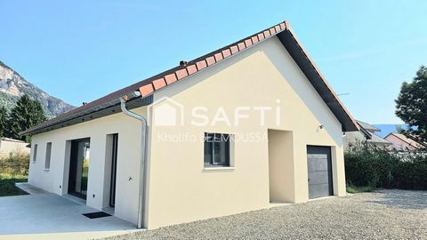 Maison de plain-pied de 105 m² avec garage– Secteur Culoz