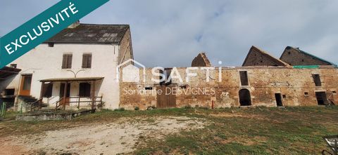 Ferme à rénover avec dépendances