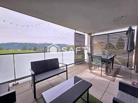 T2 moderne avec grande terrasse au calme