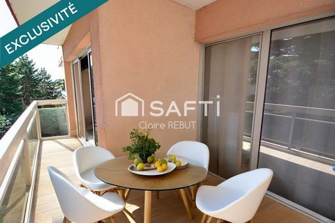 Grand F2 49M² terrasse parking et cave