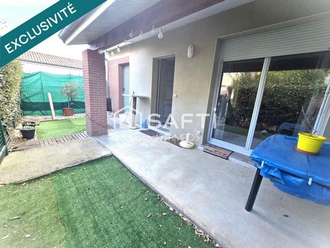 Maison de T3 de 68 m² avec un extérieur et 2 places de parking