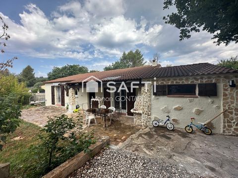 RARE À SEILLONS-SOURCE-D’ARGENS – Maison de plain-pied + T2 indépendant climatisés
