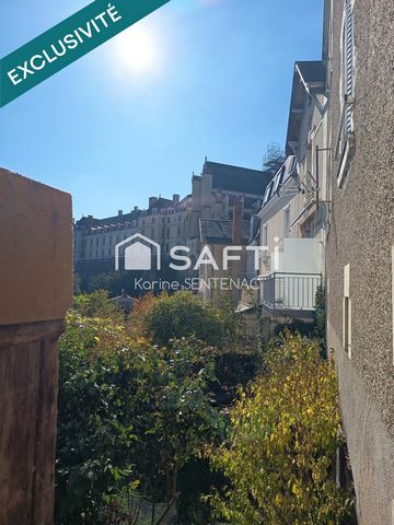 maison dans le site historique de Thouars près du Chateau avec la vue sur le pont des Chouans