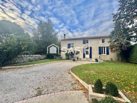 MAISON EN PIERRE 3 CHAMBRES ET PIÈCE POUR ACTIVITÉ PROFESSIONNELLE A 15 MINUTES DE NIORT !