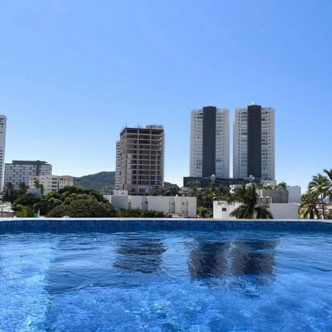 Vivez ou investissez dans l’un des quartiers les plus attractifs de Mazatlan, à quelques pas de l’emblématique Golden Zone. Cet appartement est situé à Fraccionamiento Gaviotas, à seulement 600 mètres de la plage et entouré de restaurants, de parcs, ...