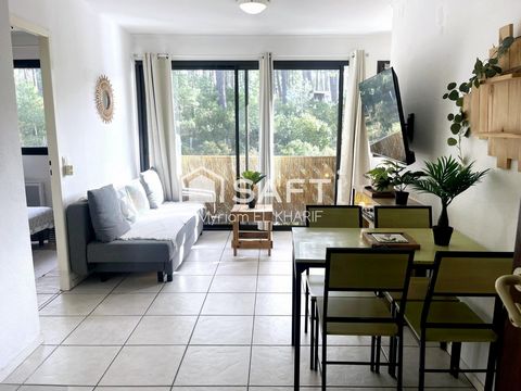 T2 lumineux sans vis-à-vis à Biscarrosse Plage