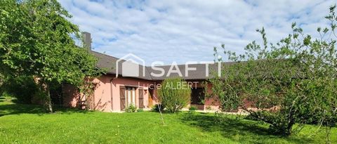 Maison plain-pied nichée dans un coin de paradis