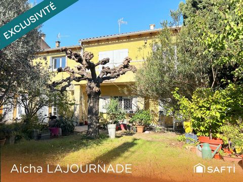 Maison de ville 227m2, 6 chambres, garage, jardin!