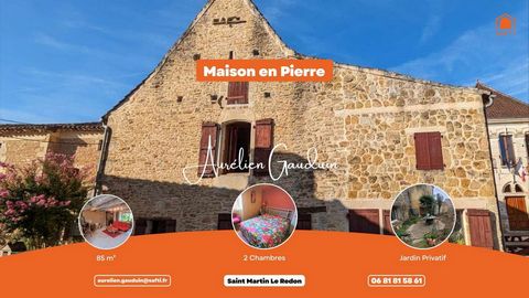 Maison de caractère dans 1 charmant village lotois