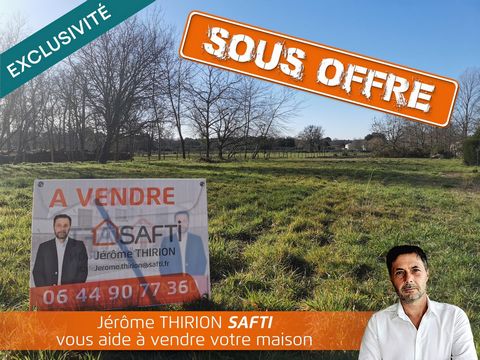 Terrain à batir plat sur 1200 m²