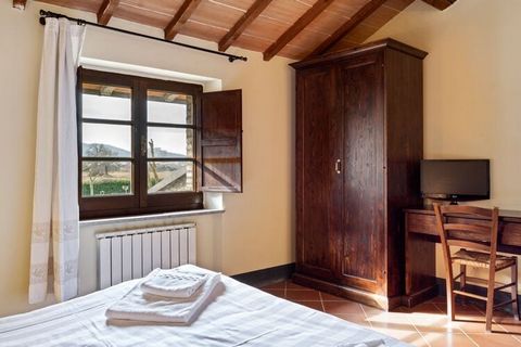 The Sottovilla apartment is part of a farmhouse near the town of Magione near Lake Trasimeno. It is an old stone farmhouse completely renovated with a large common garden and swimming pool. The apartment is perfect for couples or small families and f...