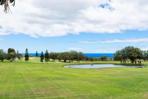 Waikoloa Fairways A104 features fantastic views of the 3rd Fairway of the Robert Trent Jones, Jr designed golf course. Waikoloa Fairways is a gated community in Waikoloa Village located at the end of a cul-de-sac. This ground floor unit has a private...