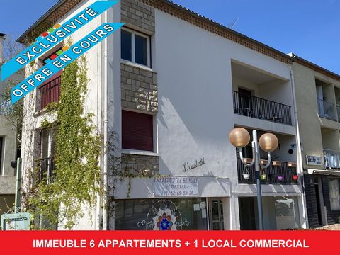 IMMEUBLE 7 APPARTEMENTS &#43; 1 LOCAL COMMERCIAL