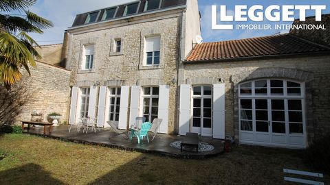 A19295TME16 - Ideally located in the heart of the town centre, this superb maison de maître is an architectural gem that is sure to impress with its unique features and many benefits. The house also boasts a host of modern features including mains dr...
