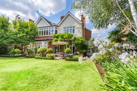 An exquisite 5/6 bedroom double fronted detached period property, beautifully presented and meticulously maintained in a highly sought after road in West Putney. Built at the turn of the century the property oozes period charm with features that incl...