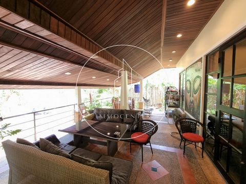 IN KHO KLOI IN THE COUNTRYSIDE VILLA OF 140 M2 WITH TERRACE OF 40 M2, 3 BEDROOMS, 2 KITCHENS, LIVING ROOM, GARAGE FOR 3 CARS, CLOSED GROUND OF 400 M2 SWIMMING POOL. WATER RESERVE. BREAD OVEN. CONTACT IMMOCENTER ... PRICE 6.9 M BAHT IN KHO KLOI IN THE...