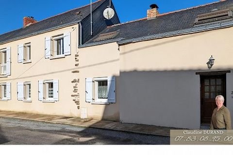 Stone house, no work to be planned located in a quiet village this beautiful Longère, it offers you: An entrance hall, a large living room with a fireplace with a panoramic view of the garden, a staircase leading to a mezzanine/office, a bedroom with...