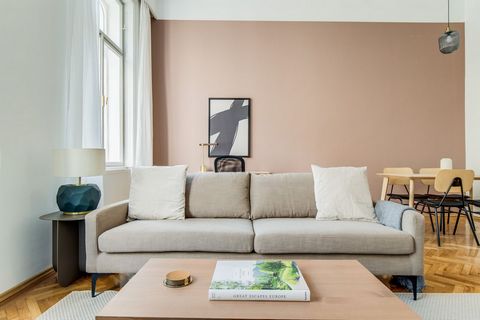 For stays longer than 1 month, we offer custom pricing. Please reach out for an exact quote! Discover the best of Vienna, with this modern apartment in a great location. It’ll be easy to simply show up and start living in this fashionably furnished a...