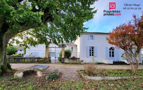 Located in a green area, come and discover this beautiful restored stone house of about 400m². The ground floor is composed of an entrance, living room, living room, dining room, fitted kitchen with fireplace, laundry-linen room, 6 bedrooms, bathroom...