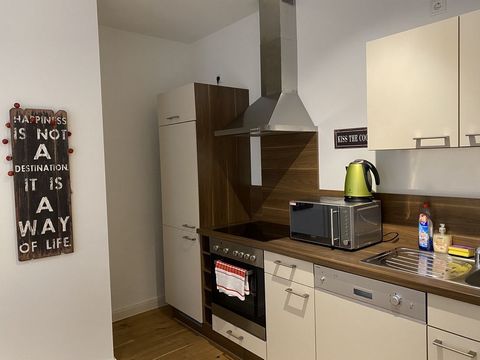 The apartment is located directly in the old town of Lüneburg. The apartment was completely renovated in 2012 and has a high quality equipment. Furnishing The apartment will be rented fully furnished. Washing machine and dishwasher are available. Kit...