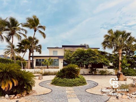 Nestled in Aruba's exclusive Malmok area, the ocean-view Aruba Dreaming villa offers a luxurious beach-inspired retreat. This two-story, 7-bedroom, 5-bathroom property sits on a spacious 1,425m2 ocean-view lot, boasting a pool and a secluded beach wi...