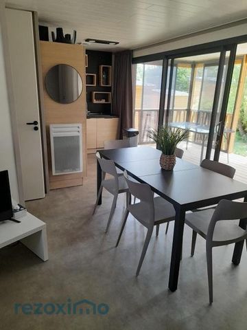 44 - LA BAULE/ CAREIL - COTTAGE meublé de 41 m² avec 2 chambres dans Parc Résidentiel de Loisirs - PRIX 224 930.00  HAI