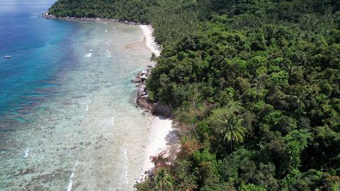 With over 300m of private island beach, Batu Garam North Bay is a pristine canvas for capital growth and eco-resort development. This 9-hectare gem boasts palm-lined bayfront, breathtaking sunset vistas from the elevated Batu Garam ridgeline, and a t...