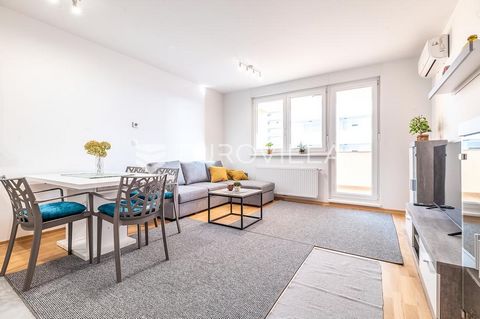 Zagreb, Ferenščica, never used a one-bedroom apartment NKP 38 m2 on the first floor of a new building from 2023 with an elevator. It consists of a kitchen, dining room, living room with exit to the loggia 8.36 m2 (NKP 6.27 m2), bathroom, and hallway ...