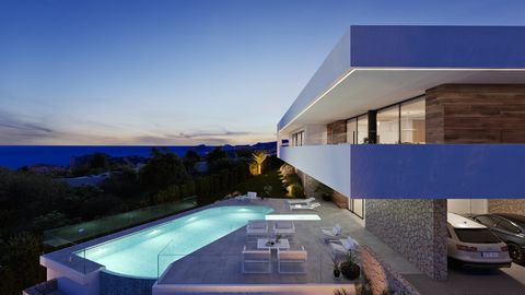 Villa Brisa de Mar, luxury modern villa for sale in Cumbre del Sol, Benitachell (North Costa Blanca, Spain).Excellent location, gated complex, spectacular sea views, excellent finishes, 3 bedrooms, 4 bathrooms