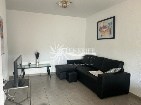 Spacious apartment located in Cho, in a very quiet residential area in a convenient location a few minutes from the connection with the TF-1 motorway and towns such as Los Cristianos or Las Chafiras and close to all the necessary services such as sup...