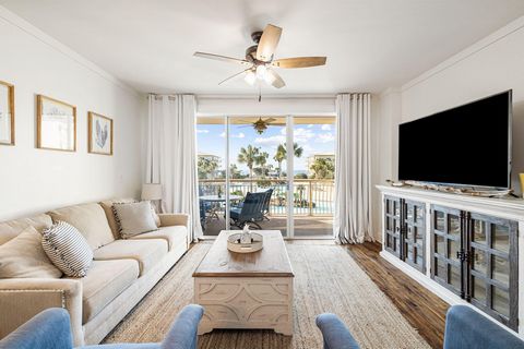 Delight in this spacious and stylish coastal retreat located adjacent to Rosemary Beach in High Pointe, one of the premier low-rise condominium communities on 30A. This well-appointed, fully-furnished, 2B/2B condo boasts over 1190 square feet with an...