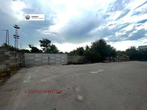 AZMAR IMOTI offers in self-regulated plot-5500 sq. m., fenced with a massive fence, WAREHOUSES with TOTAL built-up AREA-1500 sq. m. ELECTRICITY, WATER, SEWERAGE! The building was built exclusively class 70 years as the intended purpose and was a refr...