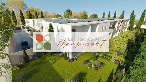 AN OPTIMAL LIVING ENVIRONMENT, THE JARDINS DE MAUPASSANT INTEGRATE WITH ELEGANCE AND SIMPLICITY BECOME THE OWNER OF A NEW HOME A new address in the town of Miramas! It is on the outskirts of the Albert Camus College that our new project 