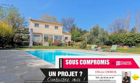 SOUS COMPROMIS DE VENTE SIGNE par votre conseiller OLIVIER DEMOL : tel : 06 98 86 24 87. Jolie villa individuelle de 150 m² habitables avec piscine à découvrir sans attendre sur un secteur particulièrement calme et à proximité immédiate du village. C...