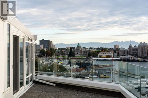 A rare opportunity to own a Waterfront Penthouse in the iconic Victoria Regentâone of only four in the building! Experience breathtaking sunsets year-round with Sunny Southwest Exposure and sweeping views of the Inner Harbour, Sooke Hills, Olympic Mo...