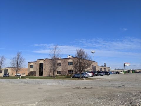 2.2 acres with approx. 26,000 sf industrial/office building adjacent to I-294 at 95th & Harlem Ave in Bridgeview. Current Business Relocating. Brick building fully sprinkled with large two-story offices recently completely renovated 