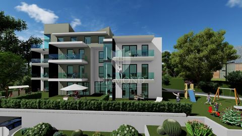 Location: Istarska županija, Buje, Buje. Istria, Buje Prilika, apartments for sale in a new building. The building has a modern appearance with an elevator, an underground garage, a storage room and a garden, a playground for children will be built i...