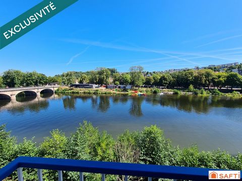 Appartement de 93 m2 avec 3 chambres, balcon, cave et garage, secteur Port d'Epinal 88000