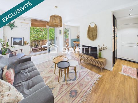 CAUDERAN LES PINS FRANCS Appartement 3 chambres, cave et parking