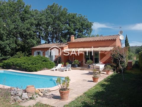 Belle villa de plain-pied à Forcalqueiret (VAR)