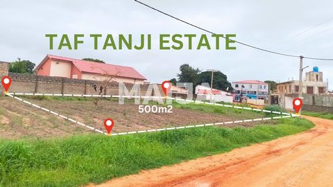 Step into one of The Gambia’s most sought-after residential communities with this exceptional opportunity in TAF Tanji Estate land plot. Located just 100 meters from the main entrance, this 500 sq. meter plot is ideally positioned for easy access whi...