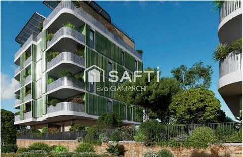 T2 neuf avec 25,6 m2 de terrasse à Port Marianne