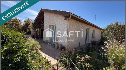 Maison 3 chambres plain pied avec Garage et jardin
