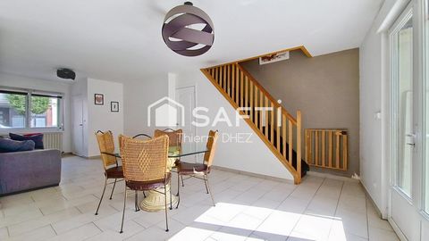 À louer à Mons-en-Barœul : maison non meublée avec garage, terrasse et 4 chambres, à 10 min du métro et proche Lille centre !