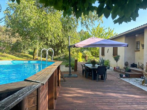 Maison coup de coeur avec jolie vue piscine garage