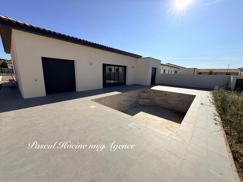 Villa 104 M2, 3 chambres terrain 410 M2, piscine