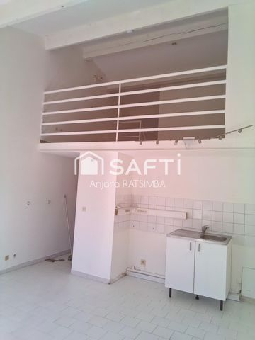 Appartement T2 duplex avec mezzanine et parking