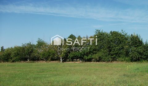 Terrain de 1665m² dont 727m² constructible non viabilisé